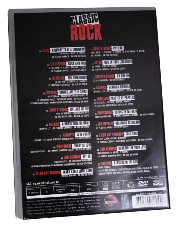 Dvd Classic Rock Seminovo (Usado) - Imagem 2